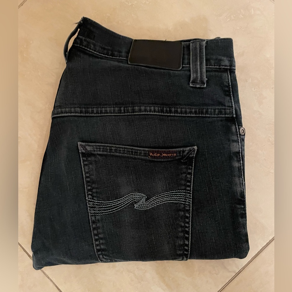 Mens Nudie Jean Size 32 waist and length thin finn